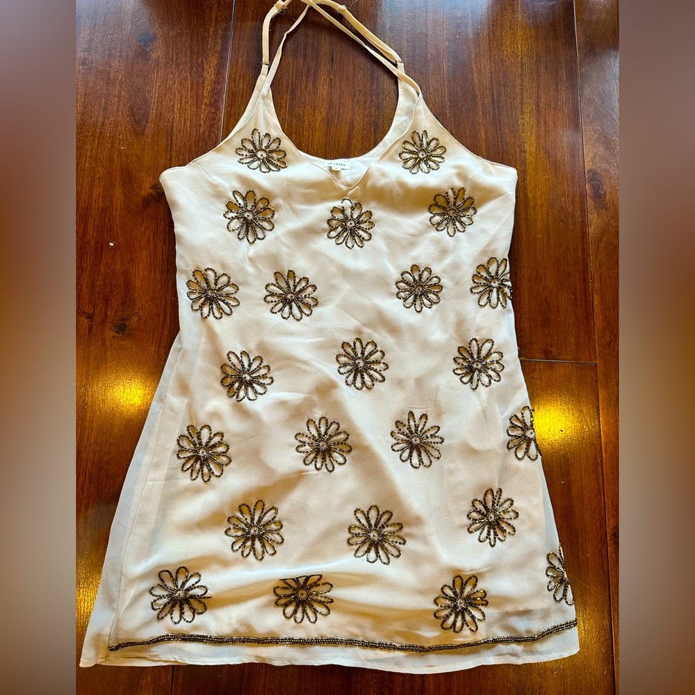 Gorgeous beaded slip dress